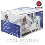 Paint SprayGun with adj. air pressure paint flow rate  F-75G - Image 8
