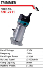 Electric Trimmer/mini Router-530W-SMT