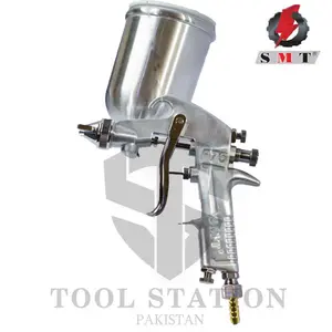 Paint SprayGun with adj. air pressure & paint flow rate F-75G