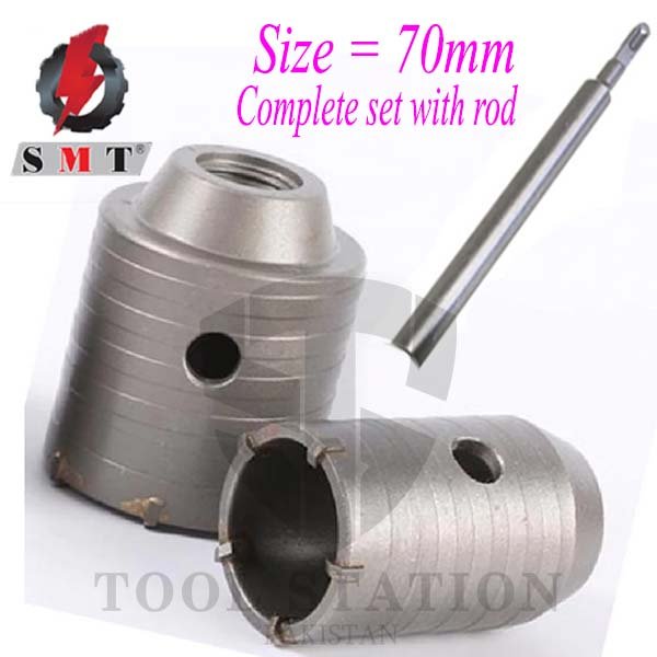 70 Hole SDS Core Bit 70mm-SMT Brand - Image 1
