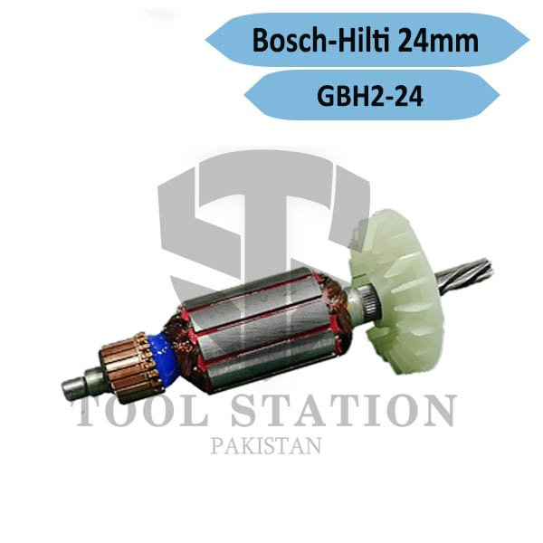 Bosch-Hilti 24mm Armature Rotary Hammer / Hilti Drill Machine-Bosch 24mm-GBH2-24 - Image 1