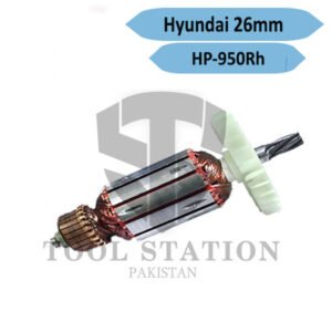 Armature Rotary Hammer / Hilti Drill Machine-Hyundai 26mm-HP 950RH