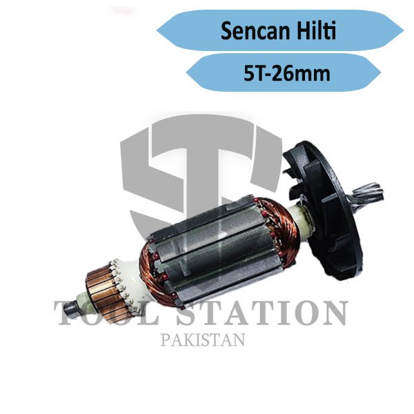 Sencan Hilti 5T-26mm Armature Rotary Hammer / Hilti Drill Machine-Sencan-5T-26mm - Image 1