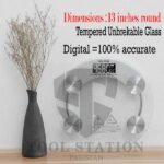 Digital Body Weight Scale/Bathroom Scale-180 KG-Tempered Glass - Image 6