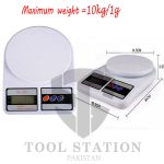 Digital Kitchen Scale 10kg/1g For Vegetable,Fruit,Jewellery & Postal Parcel Measurement. - Image 5