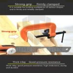 C and G Type Woodworking Clamp 6 inches Clamping Device Adjustable - Image 3