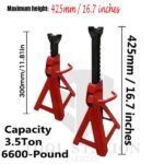 Car Jack Stand / car stand car lifting stand weight stand 3.5 Ton 6600 lbs Capacity - Image 5