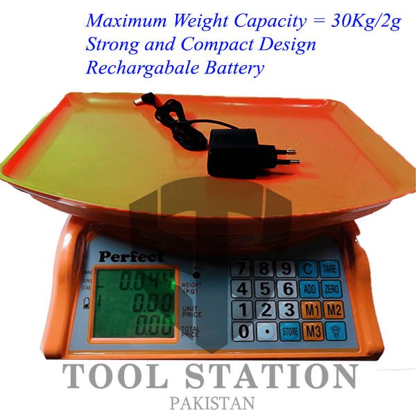dsds 30kg Electronic weight scale with LCD Display for Universal Purposes - Image 1