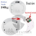 Digital Body Weight Scale/Bathroom Scale-180 KG-Tempered Glass - Image 4
