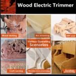 Electric Trimmer 30000rpm, Hand Carving Machine and Wood Router. Hyundai 500W - Image 3