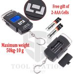 Hanging Scale 50kg*10g Portable for suitcase Travel bag, Pocket, Kitchen Traveling Purpose - Image 5