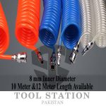 Air Compressor Pu Pipe 8mm with Quick Connector-12 Meter - Image 3