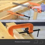 C and G Type Woodworking Clamp 6 inches Clamping Device Adjustable - Image 2