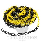 10 Meter Warning Plastic Chain for Car Parking Lock Safety Barrier for Traffic Stand and Warning