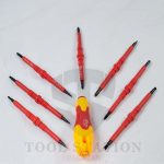 Screwdriver Tool Set 8 In 1 Electrician Screwdriver Insulated Multifunction Screw Head
