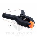 2Pcs 6 inches DIY Tools Plastic Nylon Toggle Clamps For Woodworking, Photo Studio Background Clamp Heavy