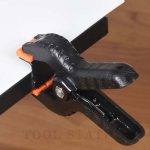 2Pcs 6 inches DIY Tools Plastic Nylon Toggle Clamps For Woodworking, Photo Studio Background Clamp Heavy