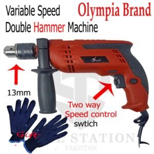 Electric Hammer Drill Machine with 2 Way Rotation.OLYMPIA