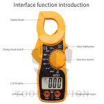 MT-87 Digital Clamp Meter AC/DC Voltage AC Amp Meter multi meter - Image 3