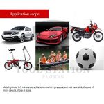 Foot and hand Air Pump with Air Pressure Gauge