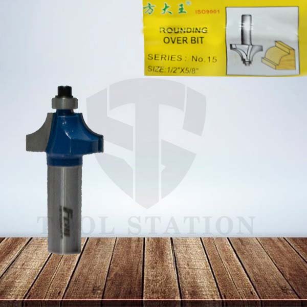 Rounding over Router Bit with Bearing 5/8" Trimmer Router bit