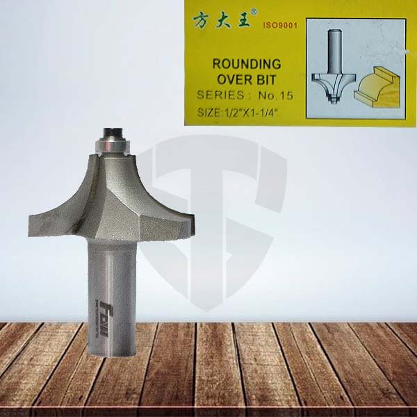 Rounding over Router Bit with Bearing 1-1/4" rounding Trimmer Router bit