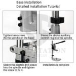 Electric Drill Bracket 35-42mm Drilling Holder Bench Press