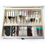 100 Pcs Mini Accessories Rotary Toolkit use with Die Grinder