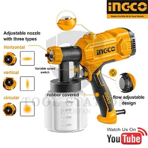 Portable Spray Gun, paint machine-450W-INGCO