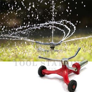 Lawn Sprinkler Automatic 360 Rotating Garden Water Sprinkler