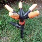 Lawn Sprinkler Automatic 360 Rotating Garden Water Sprinkler-PEG shape