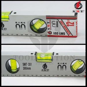 12 Inch Spirit Level Bubble Ruler 3 Bubble Levels