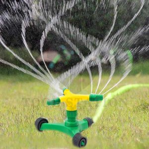 Lawn Sprinkler Automatic 360 Rotating Garden Water Sprinkler
