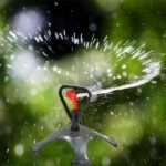 Lawn Sprinkler Automatic 360 Rotating Garden Water Sprinkler