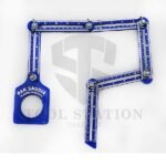 Adjustable Ceramic Tile Glass Hole Saw Cutter Guide Openings Locator Tool
