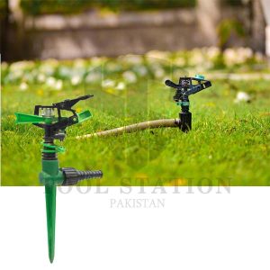 Lawn Sprinkler Automatic 360 Rotating Garden Water Sprinkler-PEG shape