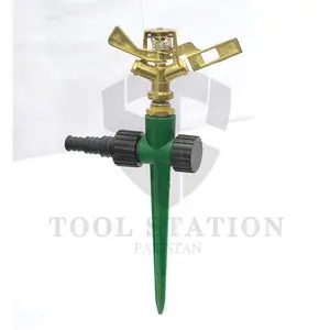 Lawn Sprinkler Automatic 360 Rotating Garden Water Sprinkler-PEG shape