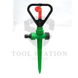 Lawn Sprinkler Automatic 360 Rotating Garden Water Sprinkler-PEG shape
