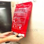 Fire Blanket Fiberglass Fire Flame Emergency Blankets 4x4
