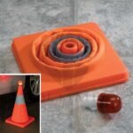 Road Cone Barricades Reflective / warning light Road Safety