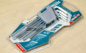 TOTAL (INDUSTRIAL - PRC) - THT106191 - HEX KEY SET (9PCS) - 1.5-10mm - Cr-V TOTAL (INDUSTRIAL - PRC) - THT106191 Allen key sets - 1.5-10mm - Cr-V