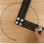Tile guide Construction Tools Aluminum Folding Positioning Ruler Professional DIY Wood Tile Flooring plumbing tool - Image 4
