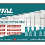 TOTAL INDUSTRIAL -MEGNATIC Phillips screwdriver- S2 PH2 125MM THT26PH2125