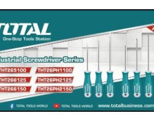 TOTAL INDUSTRIAL -MEGNATIC Phillips screwdriver- S2 PH2 125MM THT26PH2125