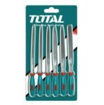 6 Psc file set 140mm (5.5) Total THT91462