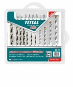 19pcs Drill Bits And Screwdriver Set Tacsdb1901 Total