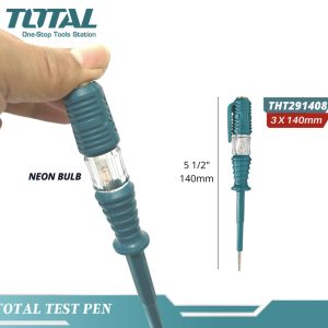 TOTAL Test Pencil THT291408 3x140mm AC100-500V