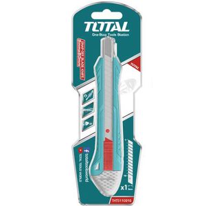 TOTAL THT5110916 Snap Off Handicraft Sharp Cutter Snap-off Blade Knife Knife cutter