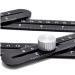 Tile guide Construction Tools Aluminum Folding Positioning Ruler Professional DIY Wood Tile Flooring plumbing tool - Image 2
