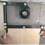 Tile guide Construction Tools Aluminum Folding Positioning Ruler Professional DIY Wood Tile Flooring plumbing tool